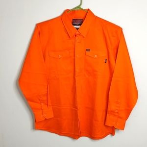 Dixxon FR Work Shirt 3XL 3X flame resistant safety orange